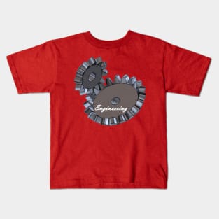 Engineering with bevel gears Kids T-Shirt